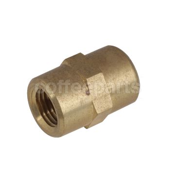 Fitting, Brass, 1/4" F/F