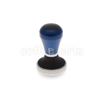 Pullman Barista 58.3mm Flat Tamper with Cobalt Blue Handle