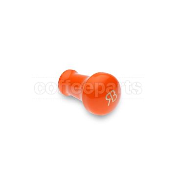 Reg Barber tamper handle only: powder coated orange