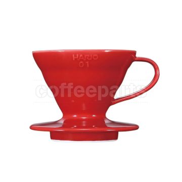 Hario V60 Coffee Dripper 01 Ceramic Red