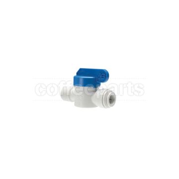 John Guest Shut Off Valve Speedfit To Male 1/4