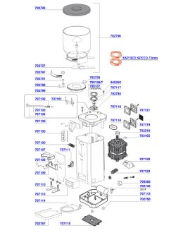 Anfim SP2 Grinder Parts