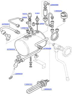 Rocket Appartamento Boiler and Element