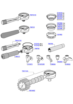 Portafilters and filter baskets