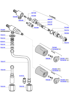 Bezzera - Steam and hot water valves 3