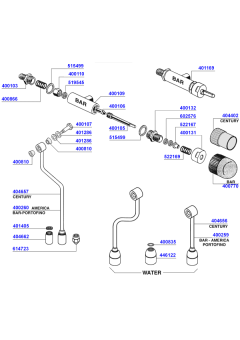 Brasilia - Steam and hot water valves 1