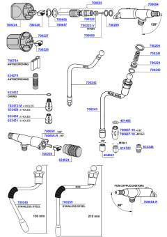 Cimbali - Steam and hot water valves