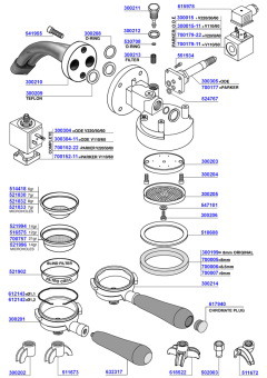 Conti - Group head solenoid operated and portafilters
