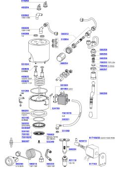 ECM Germany - Casa V Grouphead & Steam Arm Components