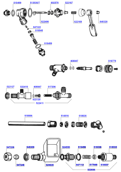 Faema - water inlet valves and drip trays