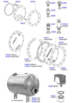 Faema - Boiler components and e61 boilers