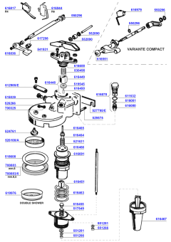Faema - Group head nostop/compact