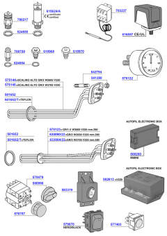 Futurmat - Elements, gauges, boiler and electrical components