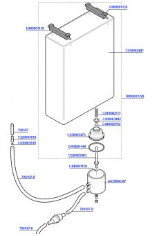 Giotto Evoluzione Water Tank