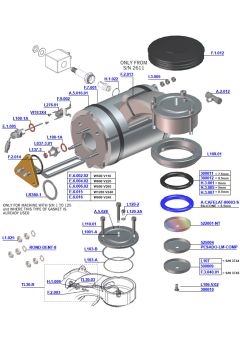 La Marzocco - GS3 AV Group Head Boiler Assembly