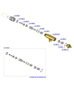 La Marzocco - GS3 Steam and Hot Water Valve Assembly