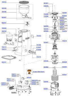 Mazzer - Manual Robur parts