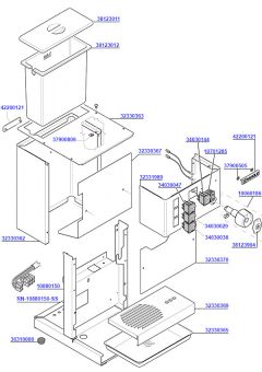 Rancilio Silvia Body, Frame and Switches