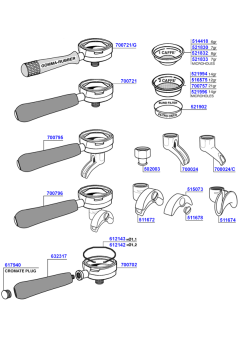 San Marino - Portafilters and filter baskets