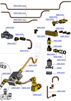 Hot Water and Water Fill Circuit Steam X
