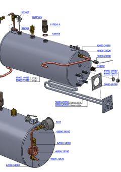 Steam Tank Assembly V3
