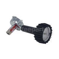 Portafilter with gauge and probe thermometer connection