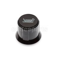 Steam water knob with cap