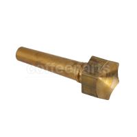 Anti suction valve shaft