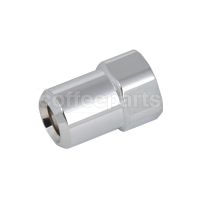 22mm large chromed bronze ball joint nut