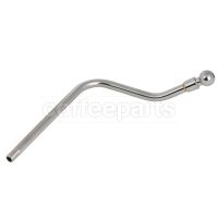 Stainless steel steam wand right