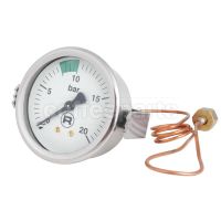 Pump Pressure Gauge: White