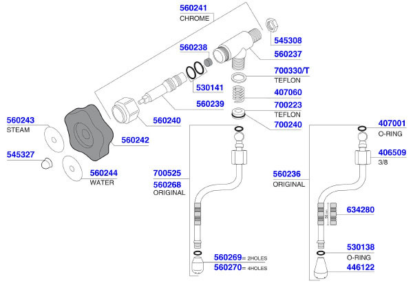 ECM Germany - Steam Arm 