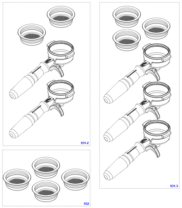 La Marzocco - PB Scale Portafilters