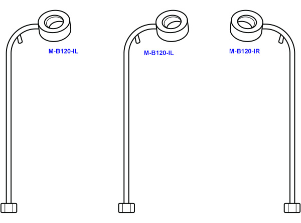 Kees Mirage Parts Idrocompresso Upper Lines